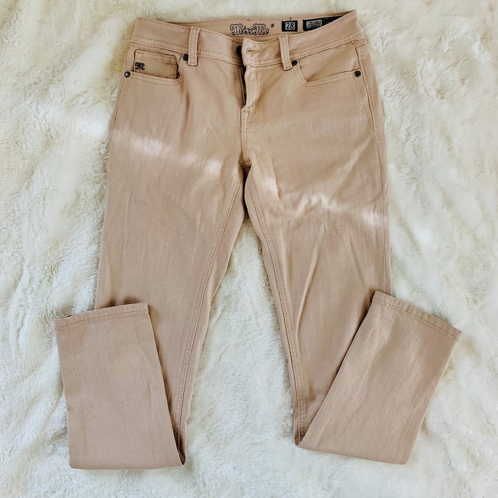 Miss Me Khaki jeans, skinny, size 28, New!